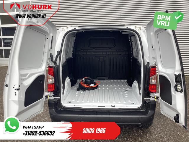 Peugeot PARTNER e-Partner 50 kWh 336 km WLTP Snellader/ Warmtepomp/ Adapt.Cruise/ Virtual Cockpit/ Stuurverw./ Carplay/ 360 Camera/ Standkachel/ Climate/ PDC