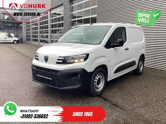 Peugeot PARTNER e-Partner 50 kWh 336 km WLTP Snellader/ Warmtepomp/ Adapt.Cruise/ Virtual Cockpit/ Stuurverw./ Carplay/ 360 Camera/ Standkachel/ Climate/ PDC