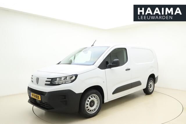 Peugeot PARTNER 1.5 BlueHDI Asphalt Long Laadvloer + Binnenbetimmering l Camera l DAB l Apple Carplay & Android Auto l Cruise l Airco l ABS l Armsteun Voor