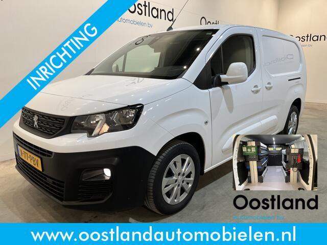 Peugeot PARTNER 1.5 BlueHDI Long 130 PK Automaat / Servicebus / Sortimo Inrichting / Euro 6 / Schuifdeur L + R / Airco / Camera / CarPlay / Cruise Control / 50.300 KM !!