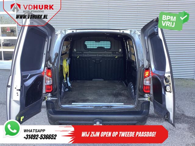 Peugeot PARTNER e-Partner 50 kWh 280 km WLTP Snellader/ 3 Pers./ Standkachel/ Carplay/ Cruise/ Navi/ PDC/ Trekhaak