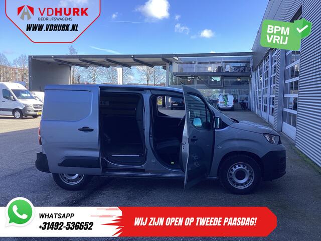 Peugeot PARTNER e-Partner 50 kWh 280 km WLTP Snellader/ 3 Pers./ Standkachel/ Carplay/ Cruise/ Navi/ PDC/ Trekhaak
