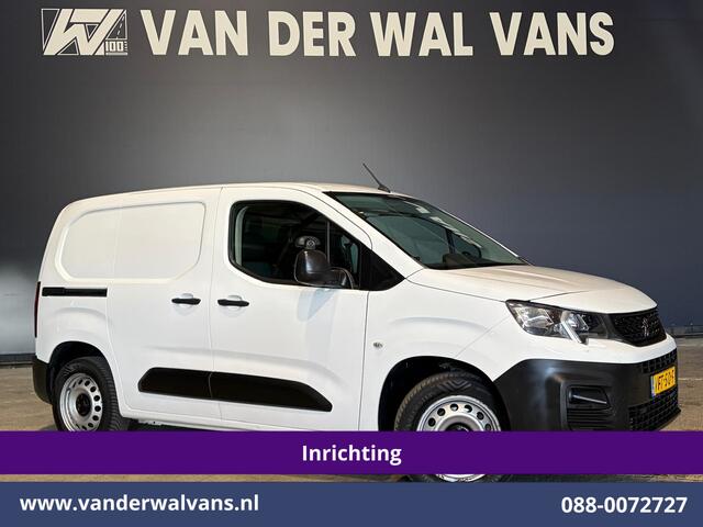 Peugeot PARTNER 1.5 BlueHDI 102pk L1H1 inrichting Omvormer Euro6 Airco | Trekhaak | Apple Carplay | Cruisecontrol Android auto, Dakdragers, parkeersensoren,