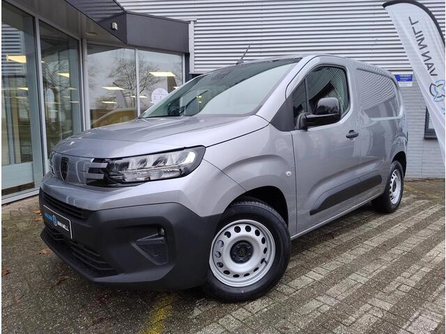 Peugeot PARTNER e-Partner L1 50 kWh 136pk | 8 jaar garantie | 0% financial lease | 2-zits | Houten afwerking laadruimte | Multimedia | Draadloze Apple Carplay en Android Auto | Achteruitrijcamera | Parkeersensoren achter | Digital cockpit | Stuurwielbediening | Bestuurde