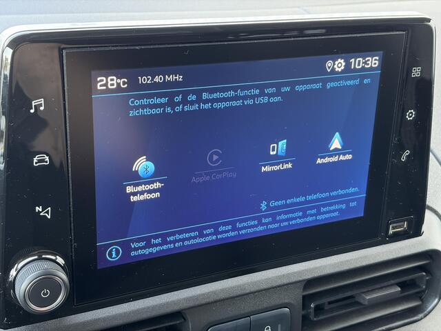 Peugeot PARTNER 1.5 BlueHDI Premium*A/C*CRUISE*CARPLAY*3ZITS*TEL*