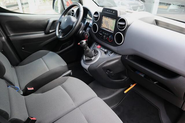 Peugeot PARTNER 120 1.6 BlueHDi 75 L1 Première Airco Navigatie Camera Pdc Rechter schuifdeur