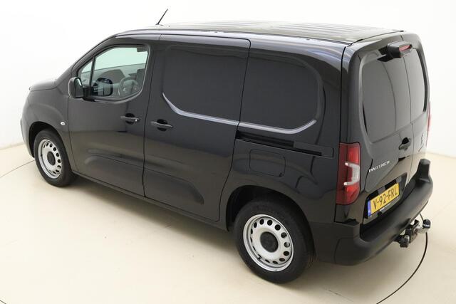 Peugeot PARTNER 1.5 BlueHDi 130 EAT8 S&S L1 | Afneembare Trekhaak | Houten laadvloer | Automaat | Navigatie | Digitale achteruitkijkspiegel | Android Auto/Apple Carplay