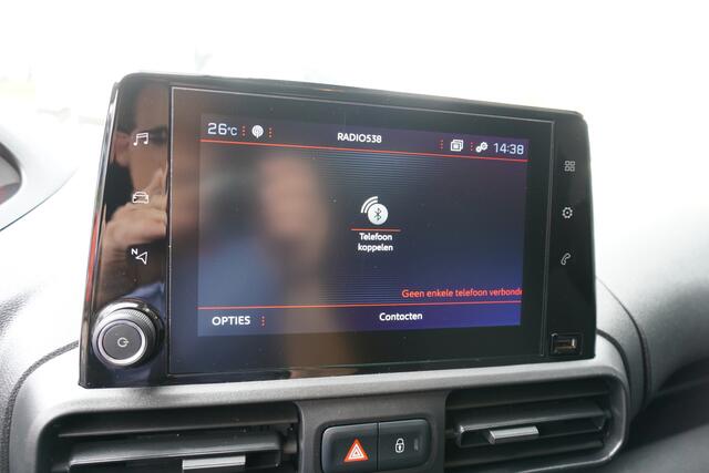 Peugeot PARTNER L2 Maxi Long Asphalt Trekhaak Apple Carplay Cruise control Airco