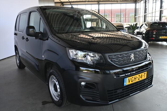 Peugeot PARTNER 1.5 BlueHDI Asphalt BTW Cruise control Clima Carplay 100% Onderhouden! Inruil Mogelijk!