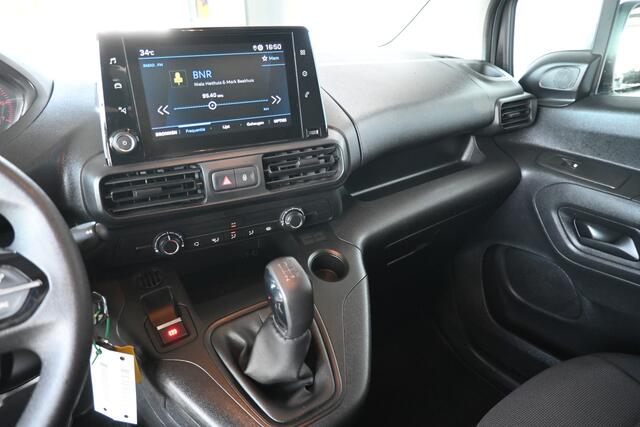 Peugeot PARTNER 1.5 BlueHDI Asphalt BTW Cruise control Clima Carplay 100% Onderhouden! Inruil Mogelijk!
