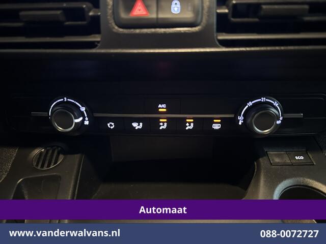Peugeot PARTNER 1.5 BlueHDI 131pk Automaat L1H1 Euro6 Airco | Navigatie | Apple Carplay | Cruisecontrol Android Auto, Parkeersensoren