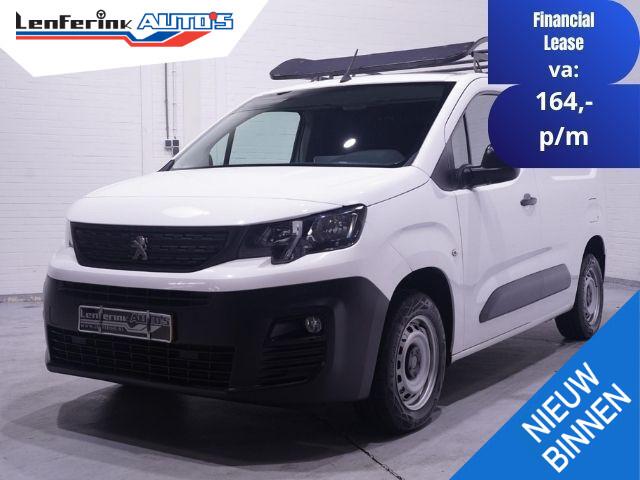 Peugeot PARTNER 1.5 BlueHDI 75 pk Premium Airco, Apple Carplay Cruise Control, Imperiaal, PDC achter, 3-Zits