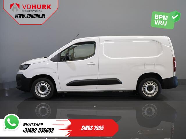 Peugeot PARTNER (Citroen Berlingo) 1.5 HDi 100 pk L2 Carplay/ Stoelverw./ 3Pers./ Virtual Cockpit/ Climate/ Keyless/ Navi/ Camera/ Cruise/ PDC