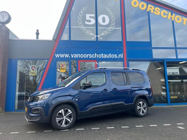 Peugeot Rifter LONG 1.2 130pk GT Line 7-peroons Navi Carplay Camera Airco(ECC)