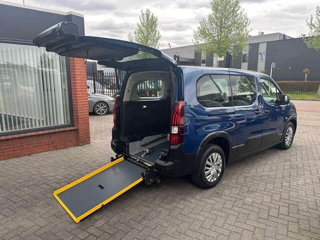 Peugeot Rifter XL 1.2 Puretech L2/LANG - Rolstoelauto 5+1 - Luxe Uitvoering - (Nieuwe Motor Factuur aanwezig / 1 jaar Garantie)