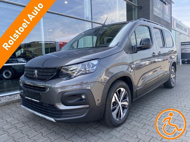 Peugeot Rifter Long 5+1 Rolstoelauto 1.2 Puretech GT-Line (Zeer complete 5+1 Rolstoelauto met Automaat!)