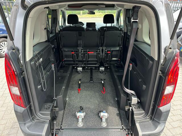 Peugeot Rifter Rolstoelauto L1 - Automaat - Alle opties + Elekt. Lier - 1 Eigenaar - Rolstoelvervoer