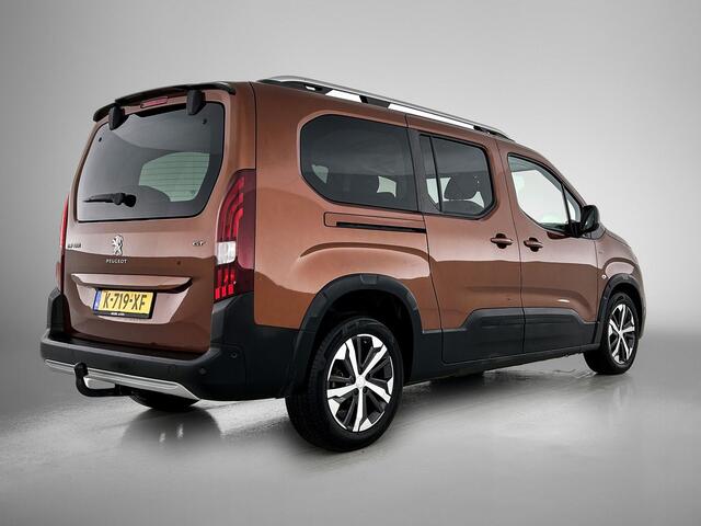 Peugeot Rifter Long 1.2 131PK Automaat GT 7pers. * Distributie vv.bij 95Dkm * / Trekhaak / Airco-ecc. / Pdc+Camera / Navigatie / 2xSchuifdeur / Apk 03-2027