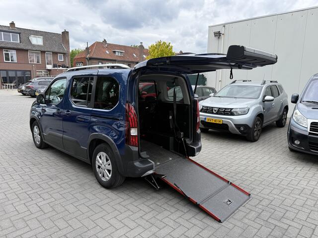 Peugeot Rifter Rolstoelauto 3+1 of 5+0 - Bodemverlaging + Lier - 1e Eigenaar - Rolstoelvervoer