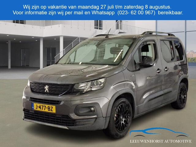Peugeot Rifter 1.2 Puretech GT-Line, panodak, half leer, DAB, clima, cruise, keyless NL-dealerauto