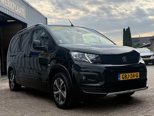 Peugeot Rifter Long - 2 pers. Mini-Camper. 1.2 Puretech Long GT-Line | UNIEK! | AUTOMAAT | TREKHAAK | CAMERA | CRUISE |