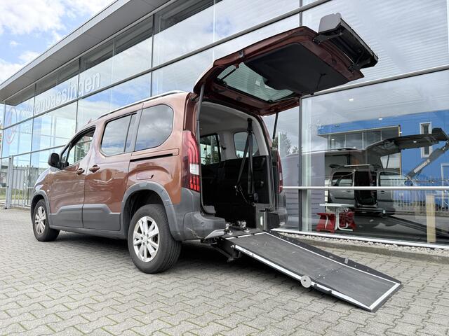 Peugeot Rifter 3+1 Rolstoelauto 1.2 Puretech Allure (Mooie ruime 3+1 Rolstoelauto met brede bodemverlaging!)