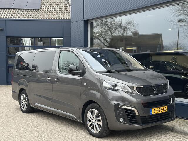 Peugeot Traveller e-Traveller 75 kWh Business Allure VIP Long | 100 % Elektrisch | Automaat | Lengte 3 | Vol Opties ! | Lederen Bekleding | Panoramadak | 8-Zitplaatsen | Stoelverwarming | 2x Elektrische Zijschuifdeur | Achterklep | Climate Control | Navigatie | Lichtmetale