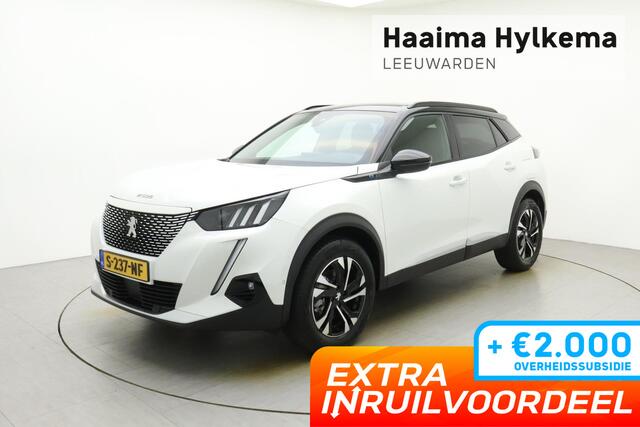 Peugeot e-2008 EV GT 50 kWh 100% Elektrisch | | Cruise control | Climate control | Navigatie | Parkeersensoren | Achteruitrijcamera |