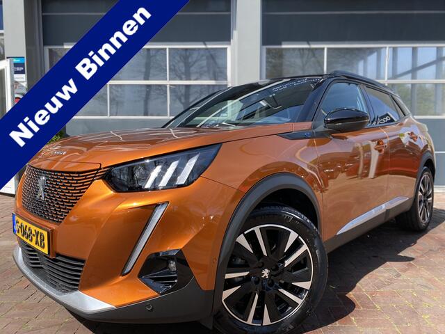Peugeot e-2008 2000,- subsidie EV GT Pack 50 kWh | ACC | Line assist | 3D Cockpit | Leder | Dealer onderhouden | APK 01-2026