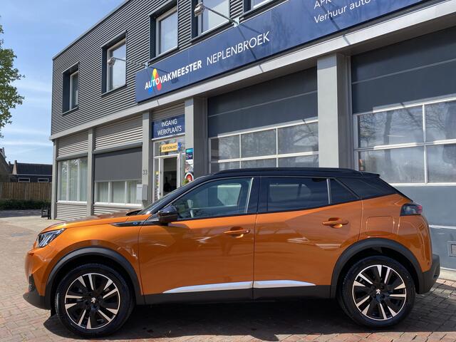 Peugeot e-2008 2000,- subsidie EV GT Pack 50 kWh | ACC | Line assist | 3D Cockpit | Leder | Dealer onderhouden | APK 01-2026