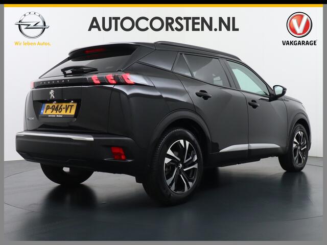 Peugeot e-2008 50kWh EV Allure 3-Fase Apple Carplay Android Auto Cruise control Keyless Led Parkeerhulp Pack Safety Plus Dab Lmv 17" Bluetooth Regensensor Rijstrooksensor Verkeersbord detectie 1e Eigenaar 3 Fase Laden Origineel NLse Auto 38.000 nieuw!