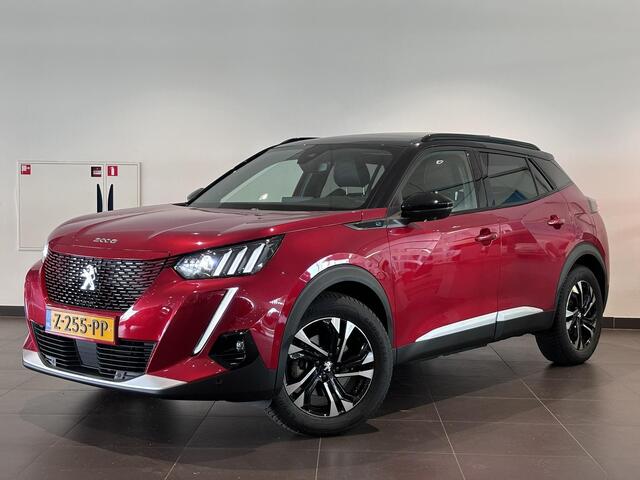 Peugeot e-2008 SUV GT EV 3-FASEN 50kWh 136pk AUTOMAAT | SCHUIF/KANTELDAK | KEYLESS ENTRY | ADAPTIVE CRUISE | NAVI | CAMERA | GRIPCONTROL