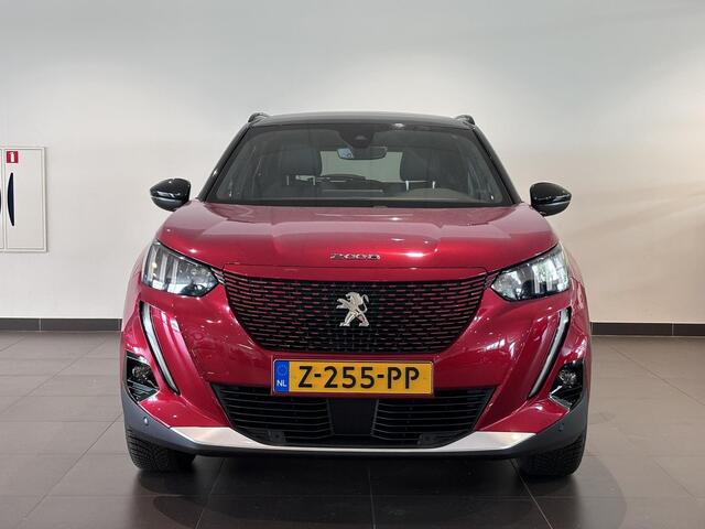 Peugeot e-2008 SUV GT EV 3-FASEN 50kWh 136pk AUTOMAAT | SCHUIF/KANTELDAK | KEYLESS ENTRY | ADAPTIVE CRUISE | NAVI | CAMERA | GRIPCONTROL