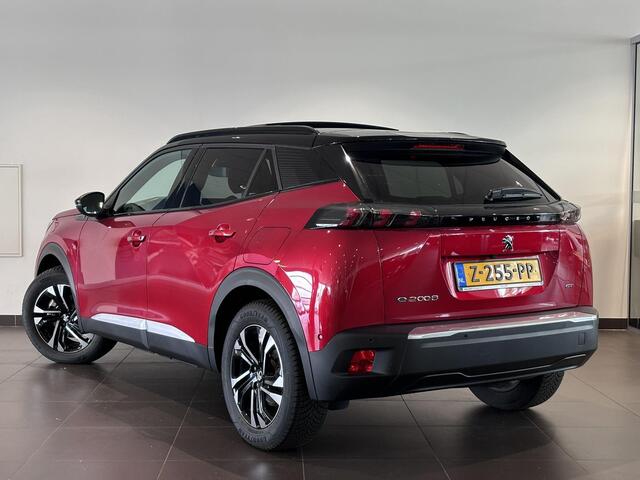 Peugeot e-2008 SUV GT EV 3-FASEN 50kWh 136pk AUTOMAAT | SCHUIF/KANTELDAK | KEYLESS ENTRY | ADAPTIVE CRUISE | NAVI | CAMERA | GRIPCONTROL