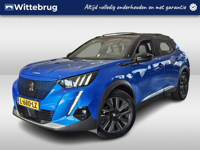 Peugeot e-2008 EV GT Pack 50 kWh | Panoramisch Schuifdak | Keyless Entry en Start | Stoelverwarming | Draadloze Telefoonlader | Wat een Gave Uitvoering !!