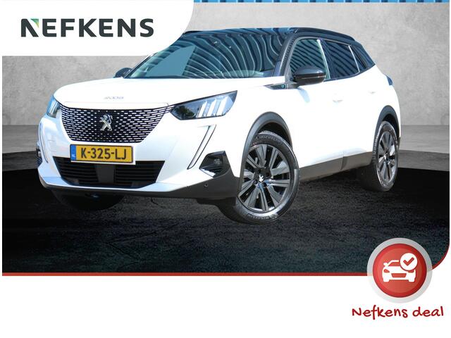 Peugeot e-2008 EV GT 50 kWh 136PK | AUTOMAAT | ACCURAPPORT 93% | AppleCarPlay/AndroidAuto | Cruise Control | Climate Control | Camera | FULL LED | Navigatie | Schuifkanteldak | Two-Tone | Privacy Glass |