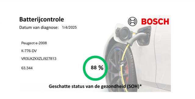 Peugeot e-2008 EV Allure 50 kWh - Digital Cockpit, Carpla, SOH 88%