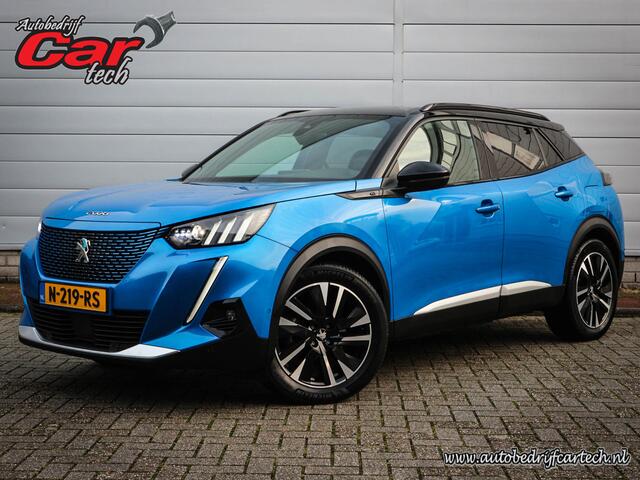 Peugeot e-2008 EV GT Pack 50 kWh | Clima | Cruise | Navi | Panoramadak | 360 graden camera | Lichtmetaal | Stoelverwarming |
