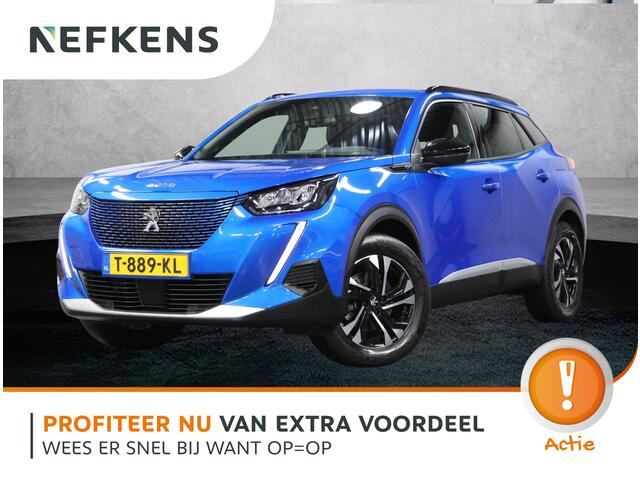 Peugeot e-2008 Allure Pack 50kWh 136PK | 1ste eigenaar | AppleCarplay/Android Auto | Armsteun | 17"LMV | Camera | AUTOMAAT | Keyless | Cruise Control | Climate Control | FULL LED | Isofix | Parkeersensoren |Privacy Glass |