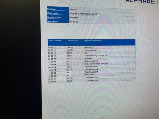 Peugeot e-2008 GT 50 kWh - Digitaal Cockpit, Carplay, Navi, Cruise, Camera, Leer, Stoelverw.