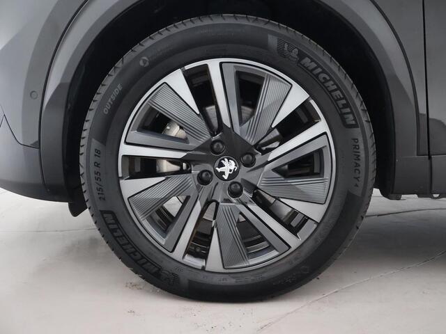 Peugeot e-2008 EV GT 50 kWh 3-FASE + ADAPTIVE CRUISE | PANORAMA | STOELVERW. | 18 INCH | 92% SOH | LEDER/ALCANTARA
