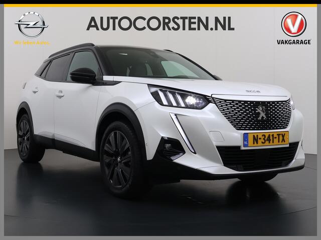Peugeot e-2008 EV GT Pack SOH 90% Panoramadak Adap.Cruise 360°Camera Stoelverwarming Apple Carplay Android Auto 50kWh Navi Ecc Lmv Led Lane Assist Voorruitverwarming 1e Eigenaar Dealeronderhouden Origineel Nederlandse Auto