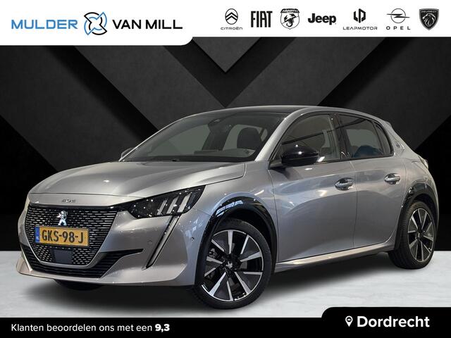 Peugeot e-208 5-deurs GT-Line EV 3-FASEN 50kWh 136pk AUTOMAAT | PANODAK | KEYLESS ENTRY | STOELVERW. | ADAPTIVE CRUISE | BLACK DIAMOND | DRAADLOZE TELEFOONLADER |