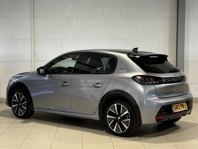 Peugeot e-208 5-deurs GT-Line EV 3-FASEN 50kWh 136pk AUTOMAAT | PANODAK | KEYLESS ENTRY | STOELVERW. | ADAPTIVE CRUISE | BLACK DIAMOND | DRAADLOZE TELEFOONLADER |