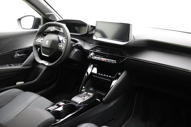 Peugeot e-208 EV GT 50 kWh 136 PK | GRATIS WALLBOX! | Camera | Stoelverwarming | Led | Cruise Control | Navigatie | Lane Assist | Dodehoek Detectie | 3D-Instrumentenpaneel | Voorraad Nieuw