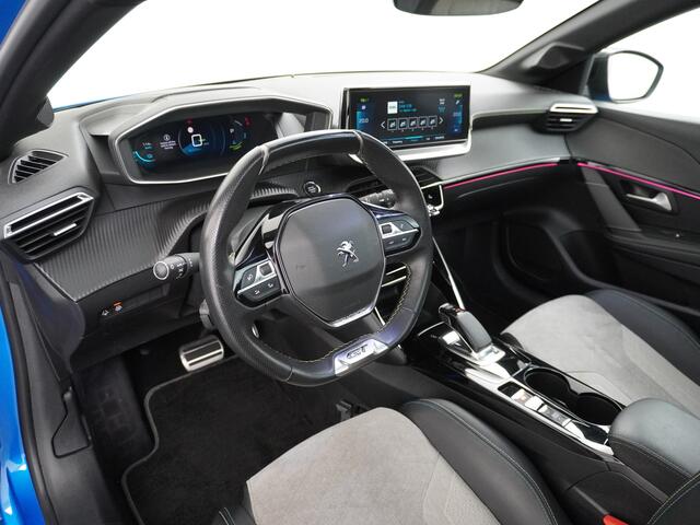 Peugeot e-208 EV GT 350 50kWh Panormadak Adap.Cruise 360°Camera Navi Ecc Stoelverwarming Apple Carplay Android Auto DAB+ Lane Assist Keyless Led Pdc 1e Eigenaar Origineel Nederlandse Auto