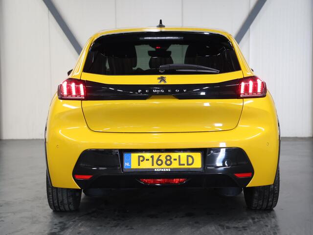 Peugeot e-208 EV GT Pack 50 kWh 136PK | 1ste eigenaar | ACCURAPPORT 92% | Panoramadak | Camera | Adaptieve Cruise Controle | 3 Fase | AppleCarplay/AndroidAuto | Stoelverwarming | Sfeerverlichting | Isofix | Privacy Glass |