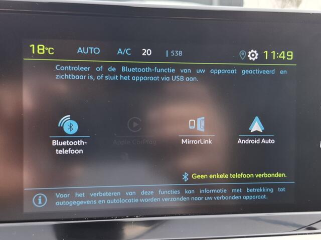 Peugeot e-208 EV Allure 50 kWh | Apple Carplay/Android Auto | LM Velgen 16" | Cruise Control | Parkeersensoren Achter | Airco Automatisch | LED Koplampen |
