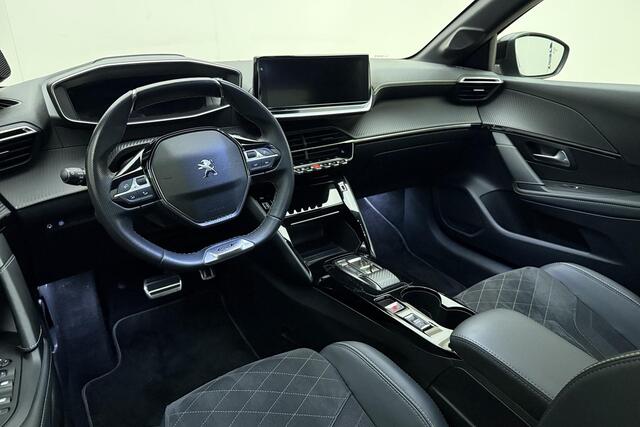 Peugeot e-208 EV GT Pack 50 kWh SOH 93.1% | 3-Fase | Panorama Dak | Stoelverwarming | Keyless Entry & Start | Camera | Navigatie