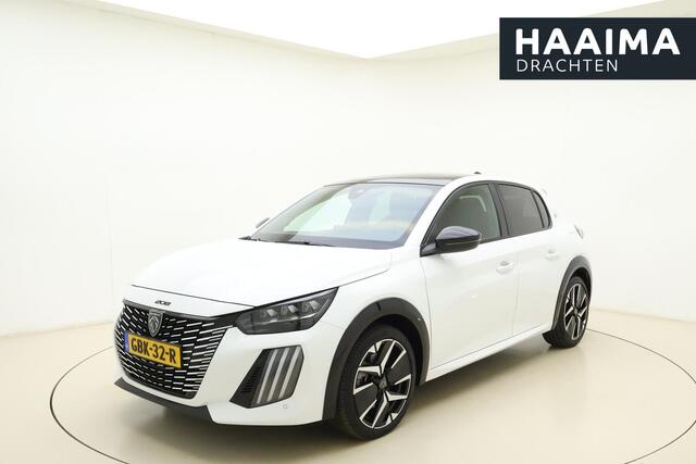 Peugeot e-208 EV GT 50 kWh | WLTP 363KM | Panorama Dak | Cruise Control | parkeersensoren Rondom | Start/Stopknop | Climate Control | Parkeer Camera Achter |